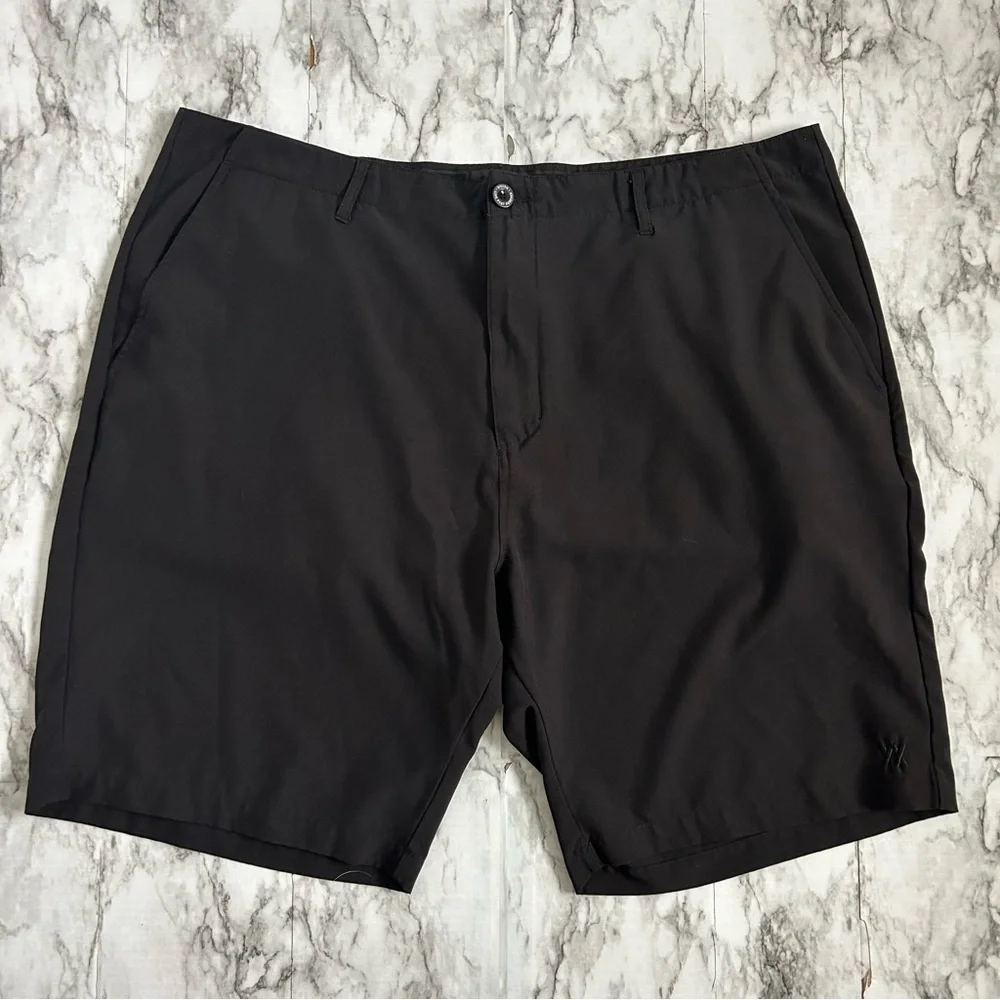 Dixxon | men’s size 44 performance golf shorts lot of 2 shorts black and gray - Picture 3 of 14